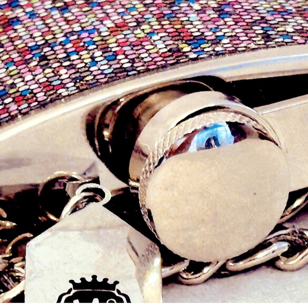 ❌SOLD!! Mini 3oz Flask. sparkly. silver hardware.! Let’s make a deal! - Picture 5 of 6